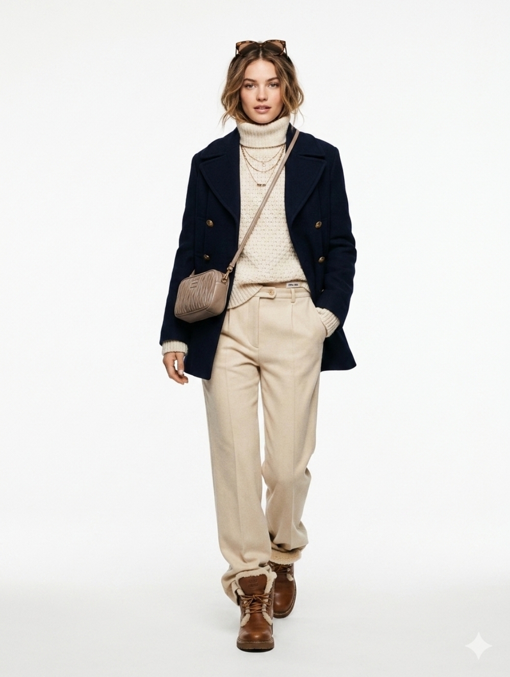 Miu Miu Archival Vintage 90s High-Rise Tailored Wool Trousers